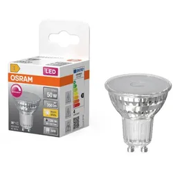 OSRAM GU10 LED SUPERSTAR PAR16 Strahler dimmbar 36° 3,7W wie 50W warmweißes Licht mit kleinem Lichtwinkel & hoher Farbwiedergabe