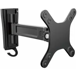 StarTech Wall Mount Arm - Single Swivel (Wand, 27", 15 kg), Monitor Halterung, Schwarz