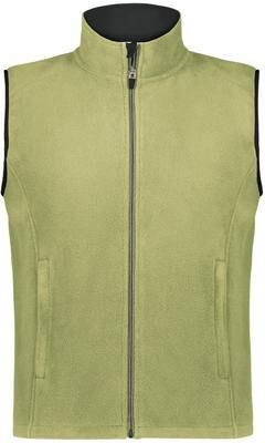 Augusta Sportswear 6852 CHILL FLEECE 2.0 VEST in Olive size 3XL   Polyester
