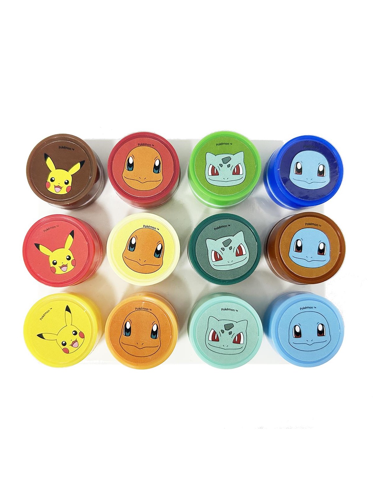 Pokemon POKÉMON 12-teiliges Stempelset