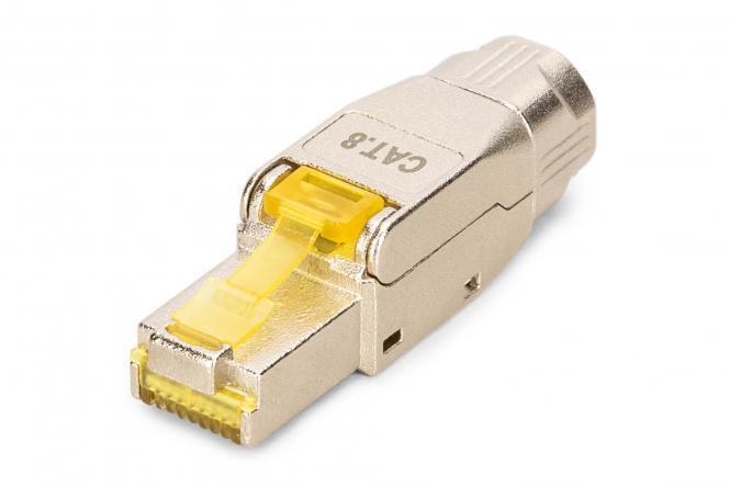 Digitus CAT 8.1 Feldstecker, geschirmt, werkzeugfreier Montageanschluss DN-93838