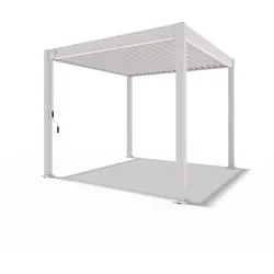 Pergoline Trumpf Pergola Alu Stahl 3 m x 3 m sand