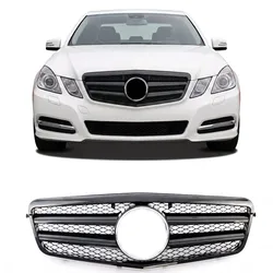 Kühlergrill Schwarz glänzend passend für Mercedes-Benz E-Klasse W212 Sedan 2009-2013