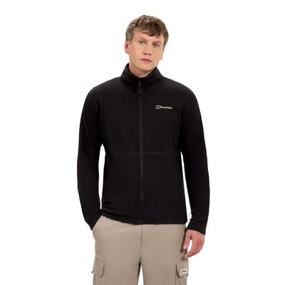 Fleecejacke BERGHAUS "PRISM MICRO PT IA FL JKT AM", Herren, Gr. L, schwarz, Obermaterial: 100% Polyester, Jacken Fleecejacke, wärmende Eigenschaft, sportlicher Stil, aus Polyester