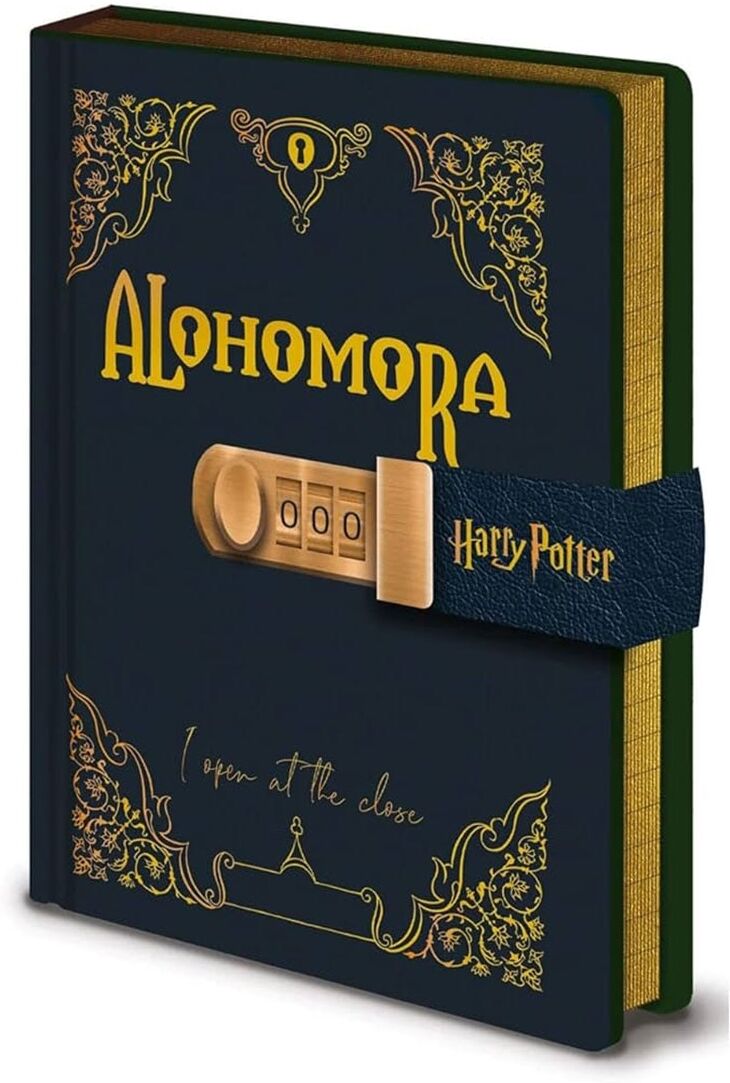 Harry Potter Diario Combinación Alohomora Pyramid. Azul