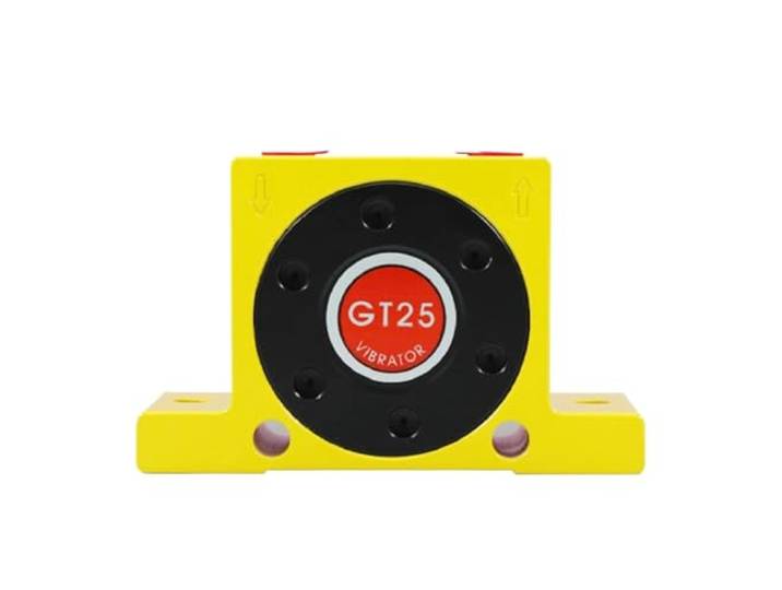 Pneumatischer Vibrator GT30 GT32 GT36 Luftturbinen-Behältervibrator Kompakter pneumatischer Hochtemperatur-Turbinenvibrator for Behälter und Trichter(GT36,High Temperature)