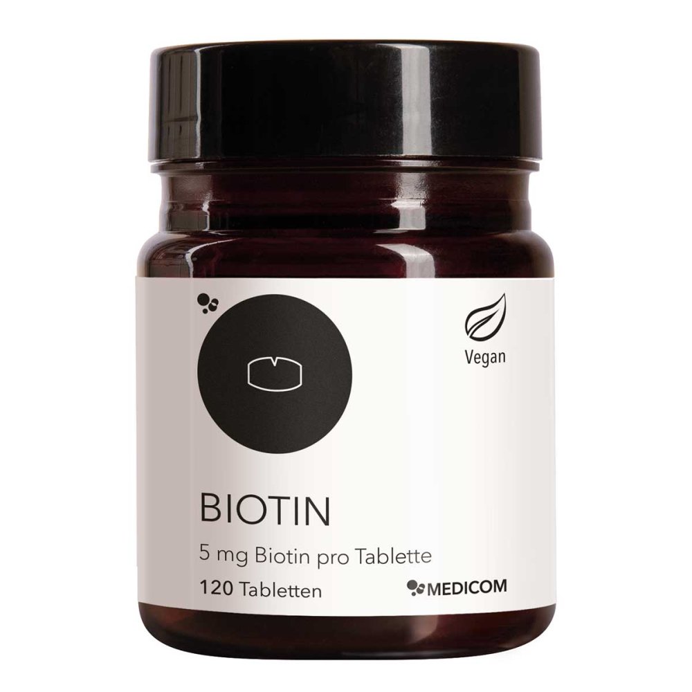 MEDICOM Pharma GmbH Medicom Biotin - 5 mg Biotin pro Tablette 19831235