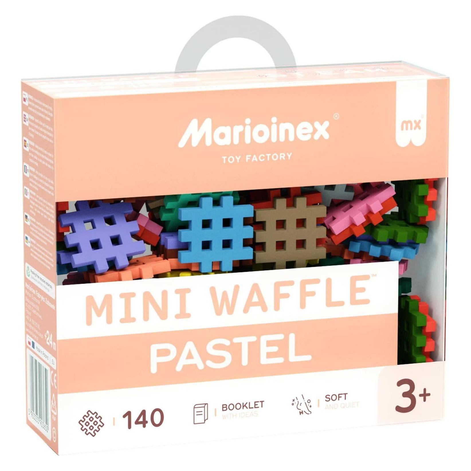 Marioinex Waffle Mini Pastel Building Blocks 140 pieces (903650)
