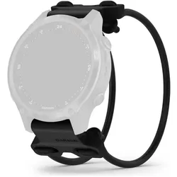 Garmin elastisches uhrenarmband quickfit 22 (22 mm, Silikon), Uhrenarmband, Schwarz