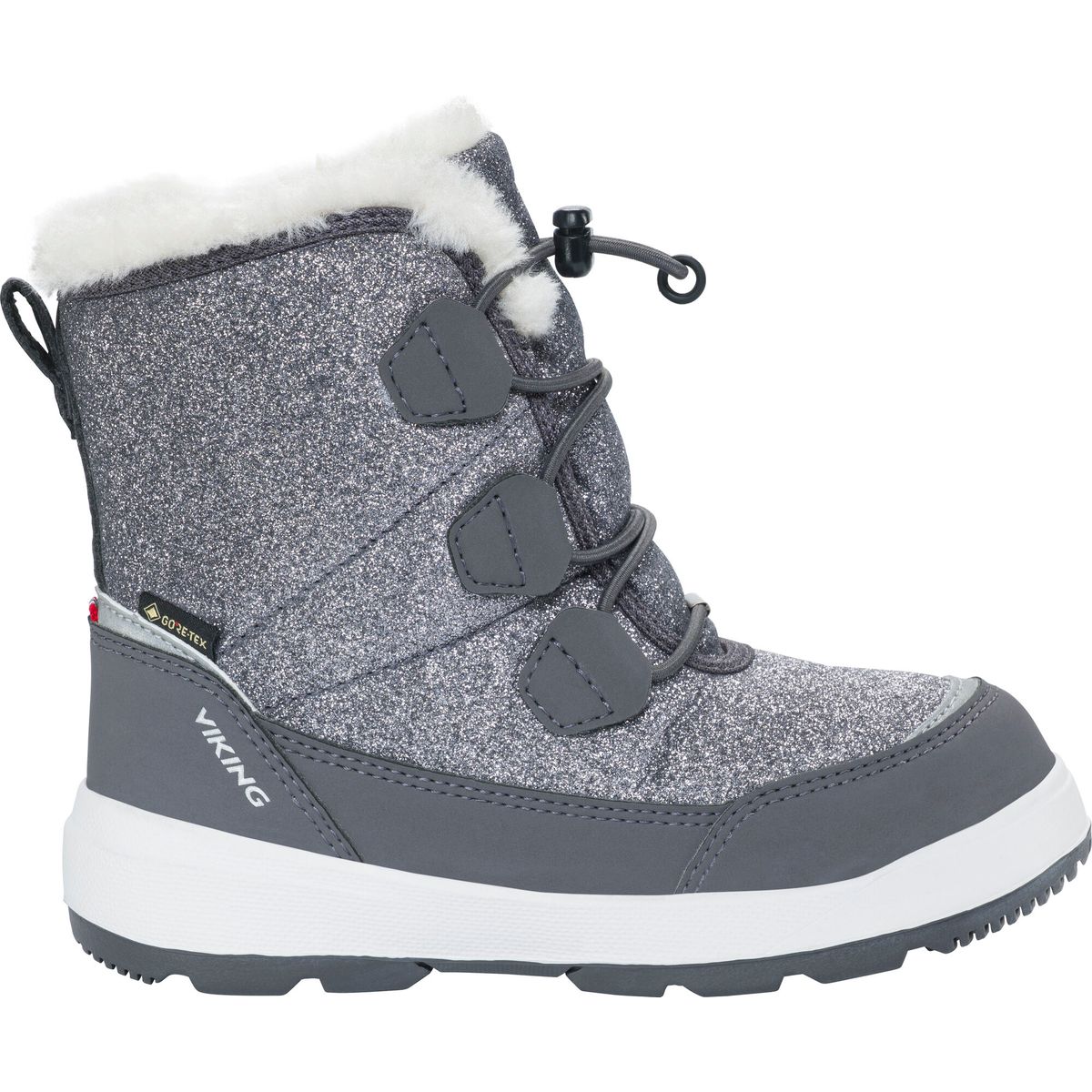 Viking Toasty Glitter Warm GTX Zip dark grey (91) 26 3-96010-91-26