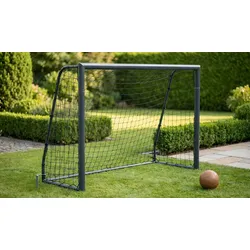 Mini Fußballtore - Gartenfußballtor aus Metall – Kinderfußballtor für Abenteuer – Spielzeugtor für den Garten und Außenbereich
