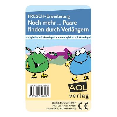FRESCH-Erweiterung: Noch mehr.. Paare (Verlängern), Game von Corinne Zimmermann, Scolix in der AAP Lehrerwelt GmbH, 978-3-403-10692-0