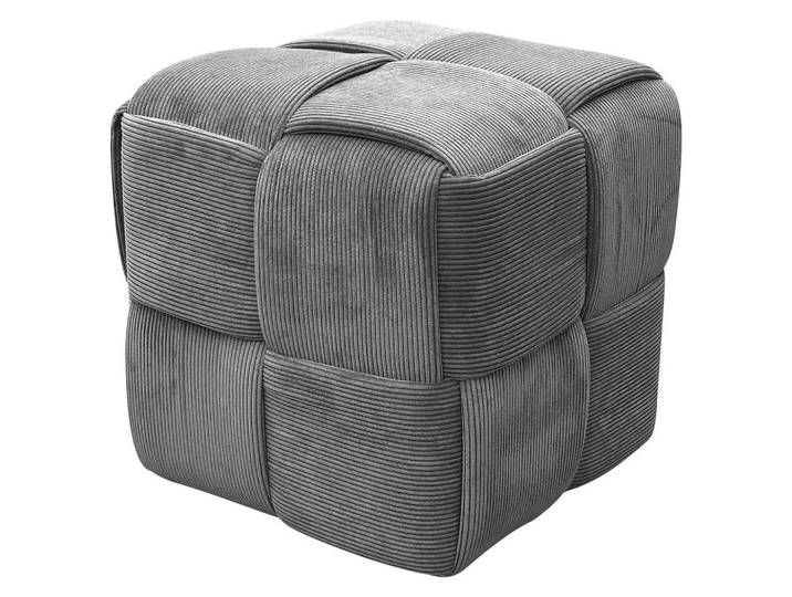 POUF Urban Grau gepolstert