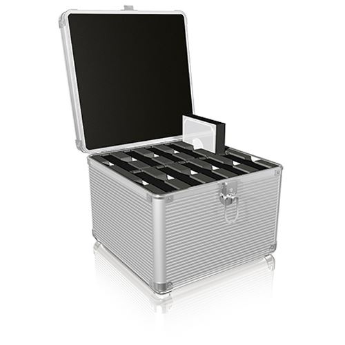 ICY BOX IB-AC628 Schutzkoffer für 10x 3,5"/2,5" HDDs (70628)