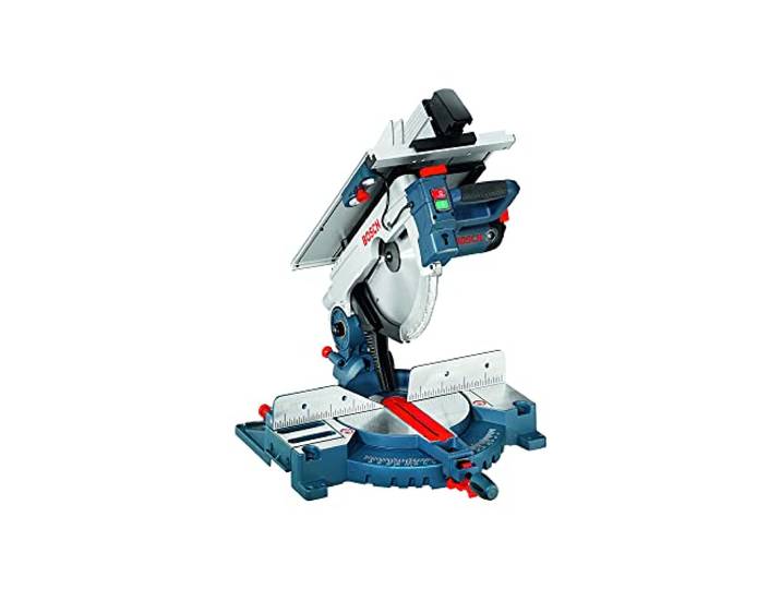 Bosch Professional Scie à onglets à table GTM 12 JL (Ø de la lame de la scie : 305 mm\, avec 1 lame de scie circulaire\, poussoir de sécurité)