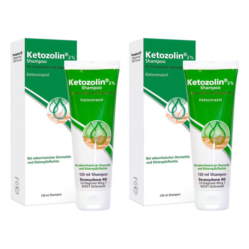 DERMAPHARM AG Ketozolin 2% Shampoo 08102248