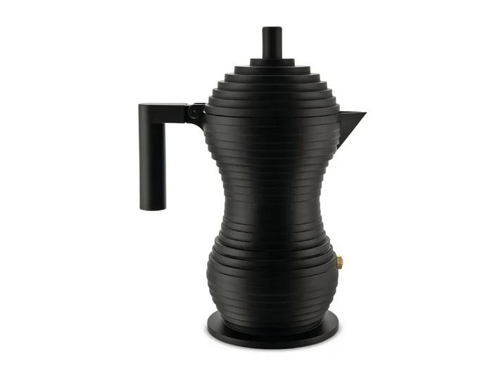 Alessi Machine à expresso Pulcina noire 30 cl, 6 tasses
