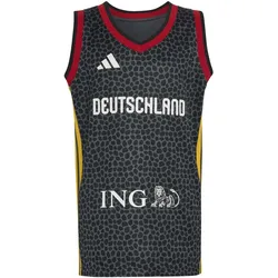adidas DBB Basketball Junior Auswärtstrikot - Grey Six - 176