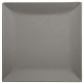Tirolix Piatto Frutta Quadrato 18 X 18 cm Grigio Boston Tokyo