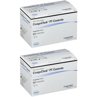 Coaguchek PT Controls Lösung 2x 2x1x4 St