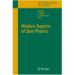 Modern Aspects of Spin Physics, Fachbücher von Jaroslav Fabian, Walter Pötz, Ulrich Hohenester