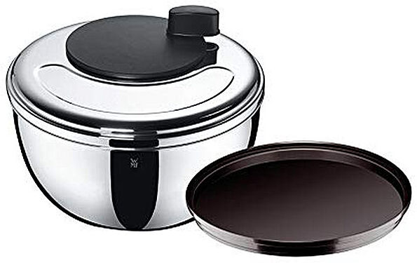 WMF Gourmet Salatschleuder 4L 24cm silber EG