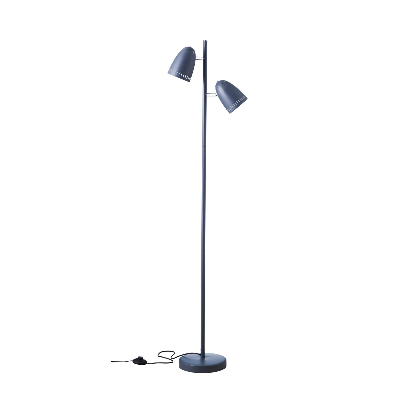 Superliving Dynamo Twin vloerlamp Almost Black