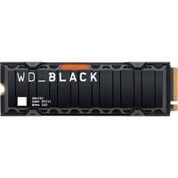 Black SN850X NVMe SSD 1 TB schwarz, PCIe 4.0 x4, NVMe, M.2 2280, Kühlkörper
