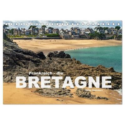 Frankreich - die Bretagne (Tischkalender 2027 DIN A5 quer), CALVENDO Monatskalender