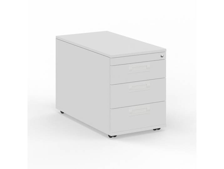 Rollcontainer Tradingzone GO Swiss Weiss/Weiss, Neu - Perfekt für Unterlagen und Akten