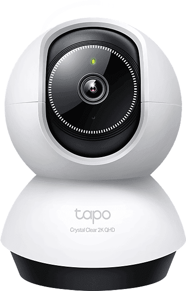 Cámara Vigilancia IP - TP-Link Tapo TC72, 2K QHD, Visión Nocturna, Detección Inteligente IA, 360º