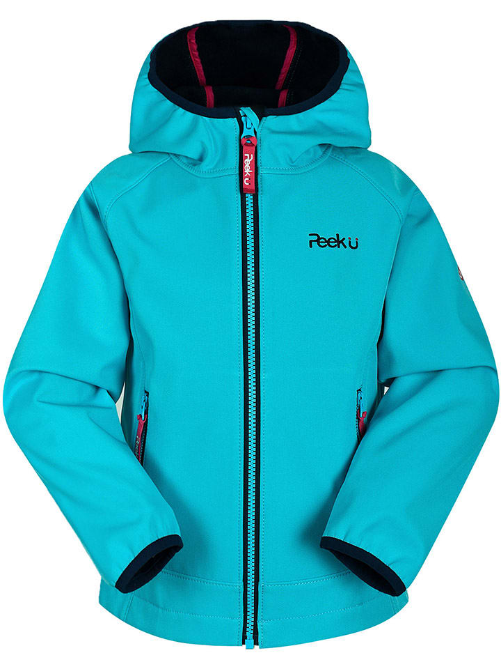 Peek U Softshelljacke "Savana" in Türkis - 104