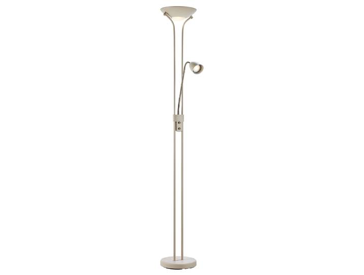 Lampadaire 25 x 180 x 25cm Beige/Beige Fer, laqué LED GU10/R7s