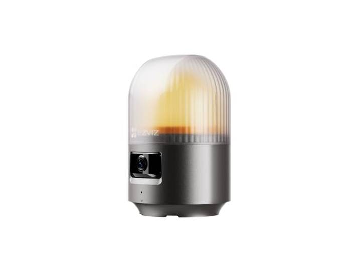 EZVIZ Caméra d'alarme\,Compatible avec Le Moteur Portail Coulissant HG2-400\,Résolution 2K\,Sirène et lumière stroboscopique d'avertissement\,Vision en Temps réel\,Détection de Mouvement Humain\,HGC2