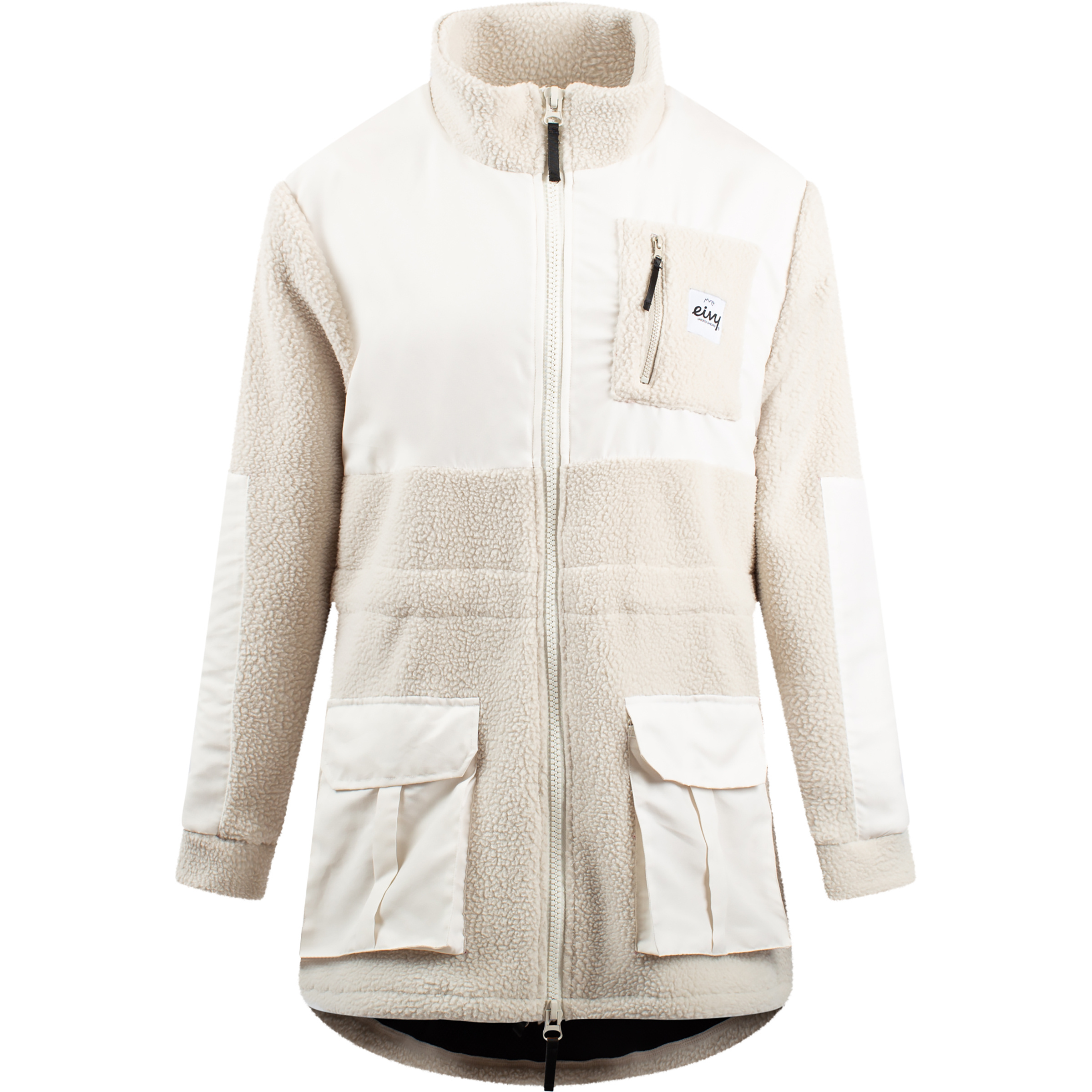 Eivy Field Sherpa Damen Fleecejacke beige Größe S Lifestyle Elastisch