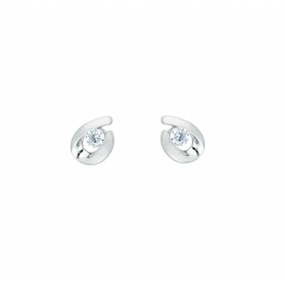Paar Ohrhänger ADELIA´S "Damen Goldschmuck", silber, Ohrringe, Damen, Damen, Gold, mit Zirkonia Goldschmuck für Damen