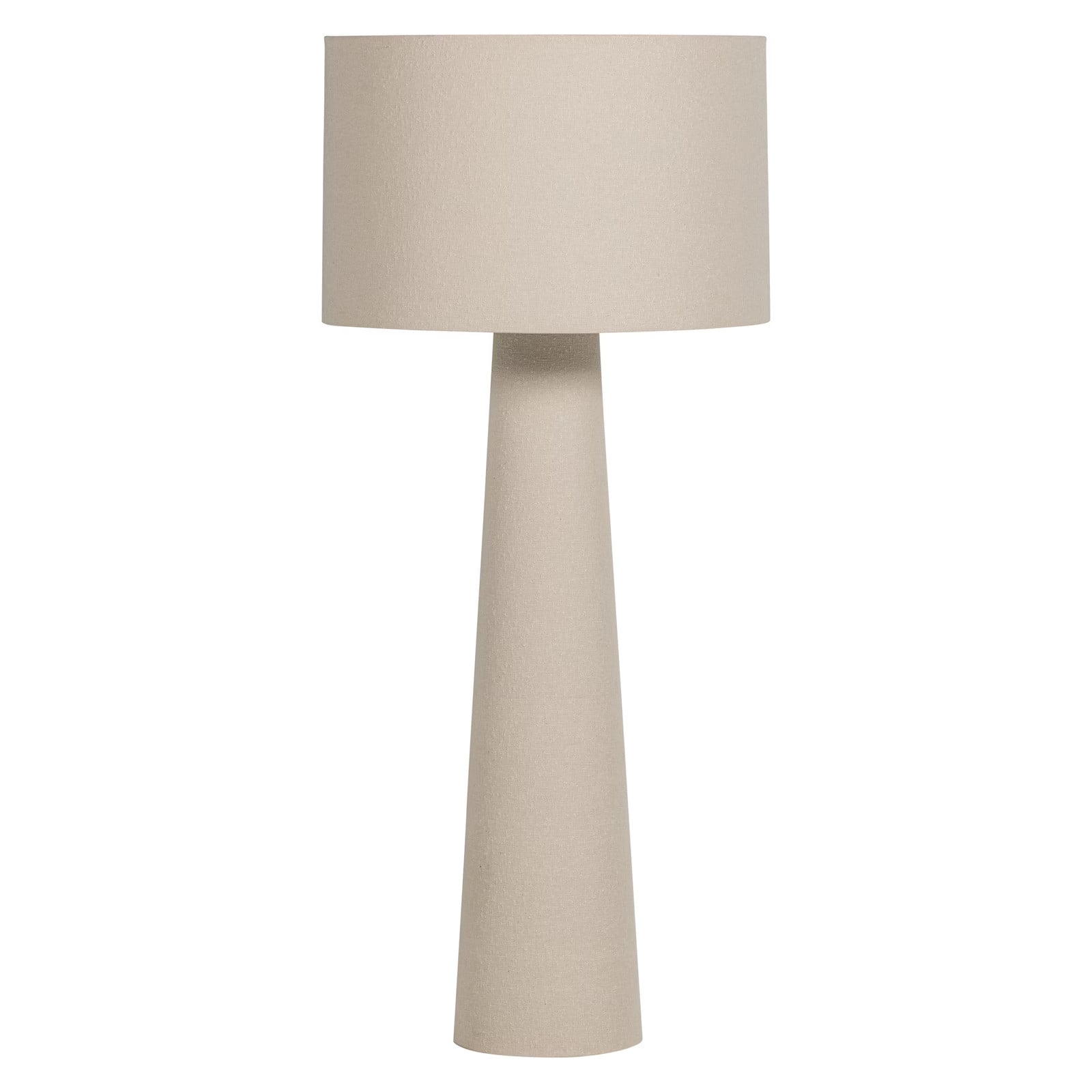 WOOOD Vloerlamp Loft Bouclé - Naturel - 160 cm