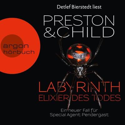 Labyrinth - Elixier des Todes / Agent Pendergast Bd.14 - Douglas Preston,Lincoln Child, Audio, 9783732414215