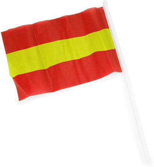 Drapeau personnalisable avec bâton de petite taille Celeb TAILLE UNIQUE ADULTE ESPAGNE