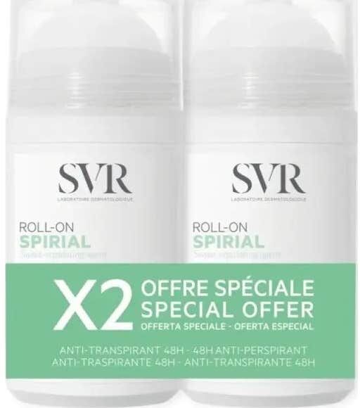 SVR Spirial Desodorante 48H Roll-on 2x50ml