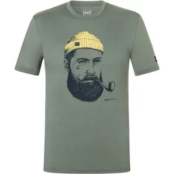 Super Natural, Herren, Funktionsshirt, Sailor Tee (M), Grün