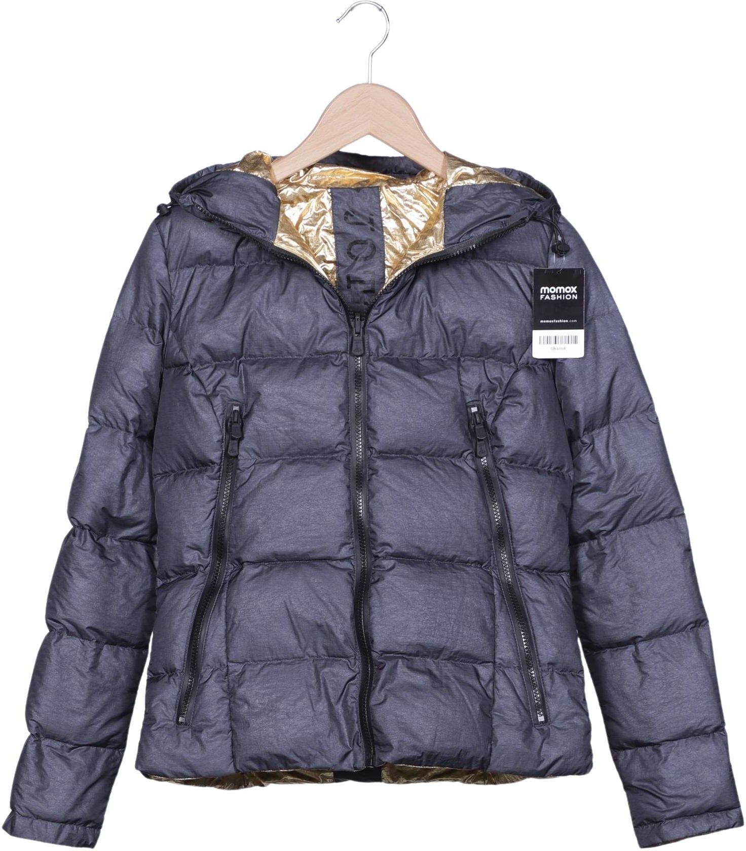 Jott Damen Jacke, Grau, Gr. XS, Synthetik / Daunen - Second Hand