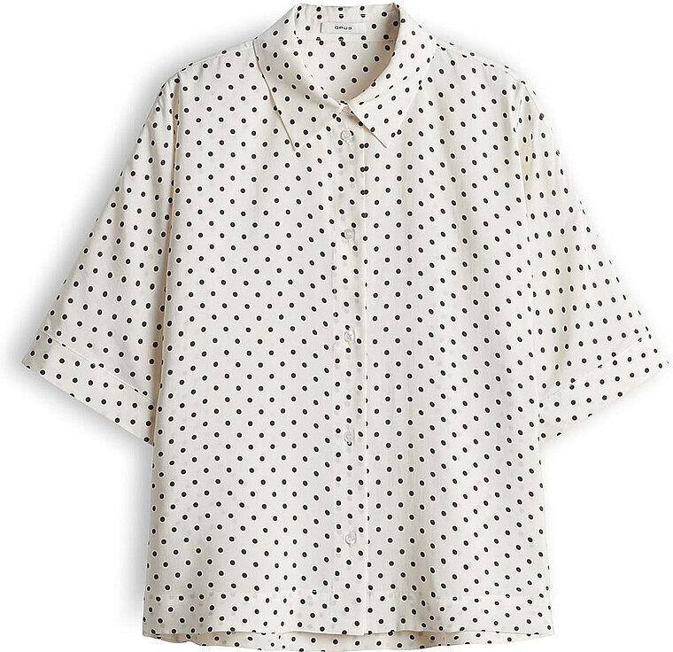 OPUS Hemdbluse FARISE POLKADOT creme   36 W