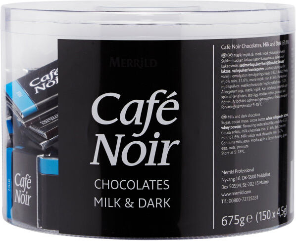 Café Noir Mørk & Lys Chokolade, 150 Stk.