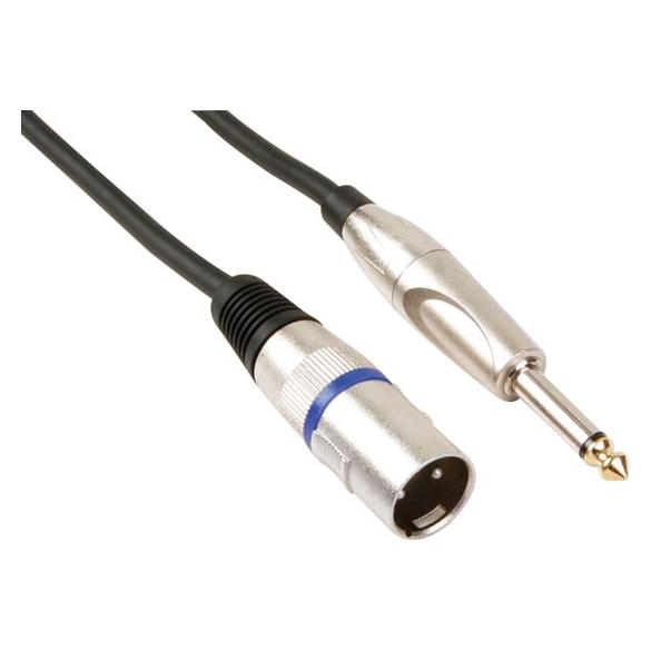 HQ Power XLR - 6.3mm (1.50 m, 6.3mm Klinkenkabel, XLR Kabel) (PAC116-1)