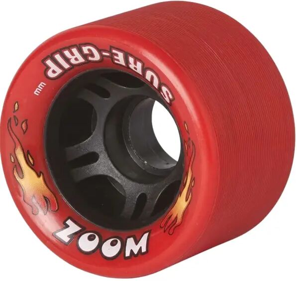 Ruote Pattini SureGrip Zoom Indoor Pacco da 8 (62mm - Rosso)