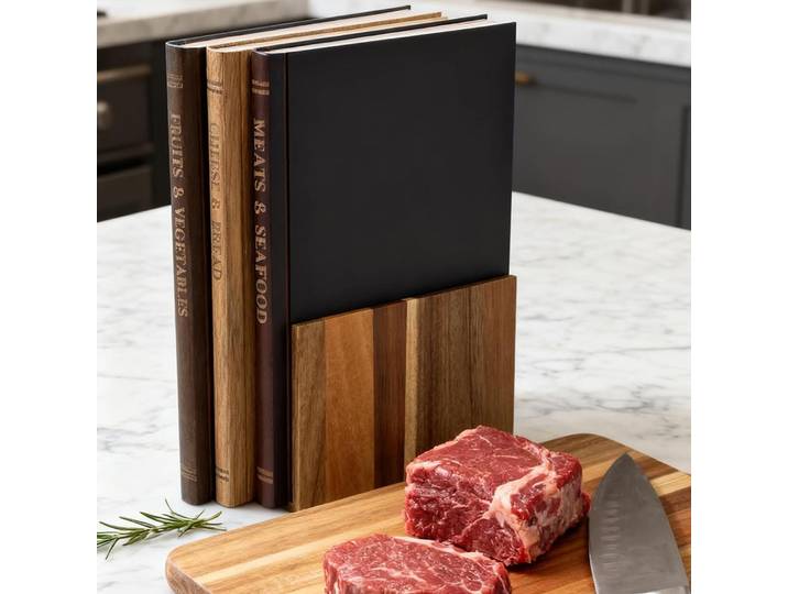 Planches à découper pour cuisine, 3 pièces, fournitures épaisses en forme de livre, planches à découper pour la cuisine, pour fromage, viande, légumes, maison