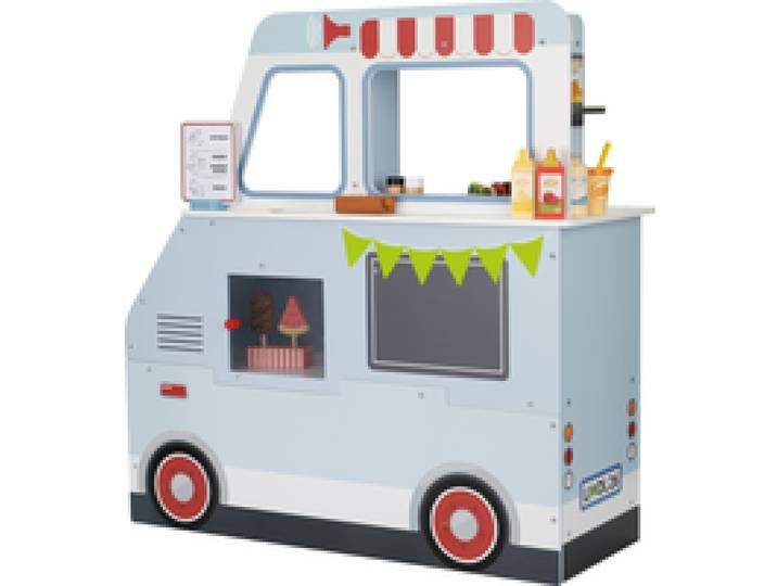 LUPILU® Food Truck en bois pour enfant