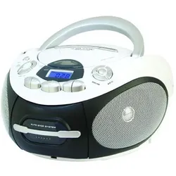 Majestic Neu AH-2387R MP3 USB Personal CD Player Schwarz, Weiss, MP3 Player + Portable Audiogeräte, Schwarz, Weiss