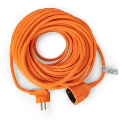 Entac Entac-Verlängerungskabel, 20 m, Orange, 3G1,5